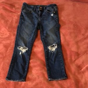 American Eagle ripped jeans
